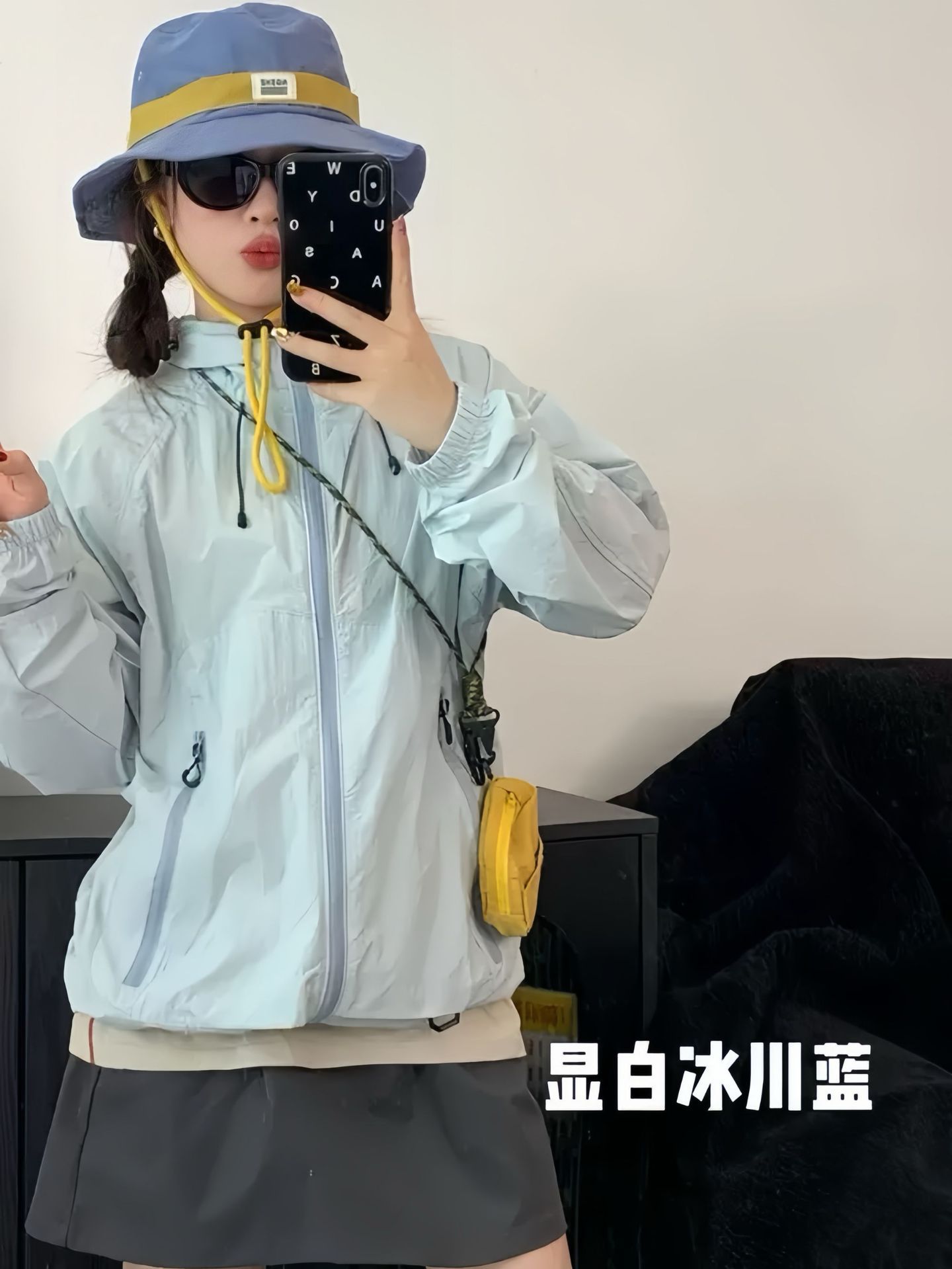 日焼け止め服さん2025夏の新型紫外線防止upf50超薄型タイプの氷糸涼感弾力コート女性