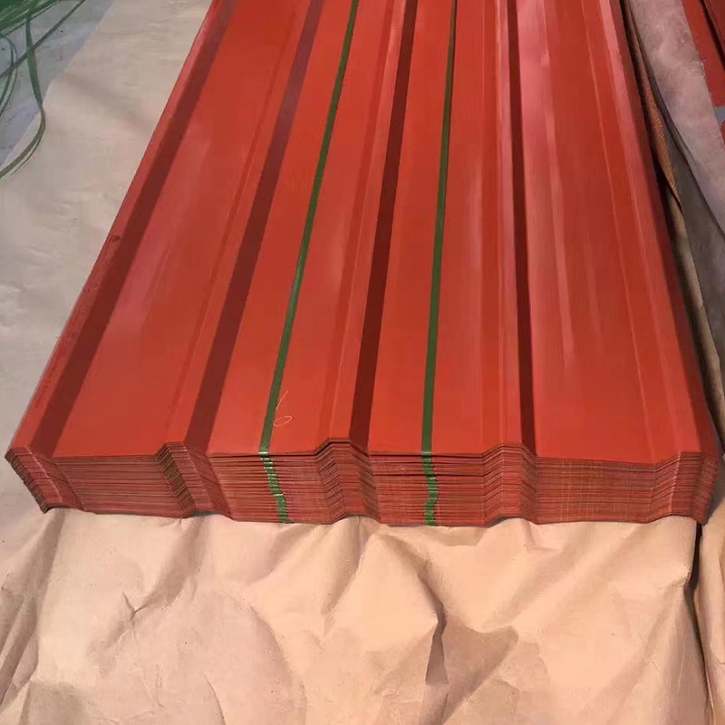 镀铝压瓦 开平覆膜现货直供加工屋面建筑工程用各种瓦型规格齐全