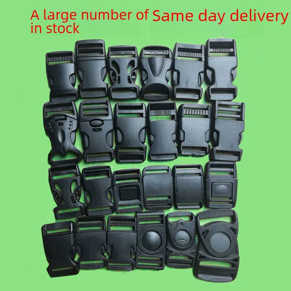 Wholesale Plastic Buckles, High-Quality Pom Buckles, Thickened Bag Buckles, Accessories, Waist Bag Adjustment Buckles, Strap Buckles