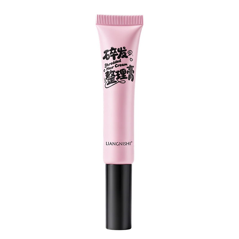El nuevo producto es un gel de acabado para el cabello de belleza Nishi, antipellizante, refrescante, no graso, estilo natural, pequeño y portátil para el cabello roto.