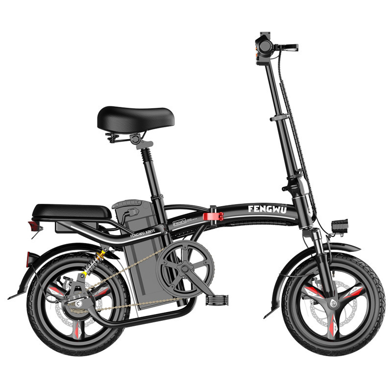 Folding electric bike for adults for men and women