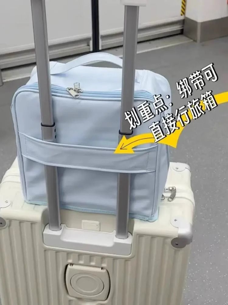 새로운 걸이식 가방 수납 공간 수직 화장품 가방 휴대용 화장품 가방 대용량 새로운 휴대용 보관 가방