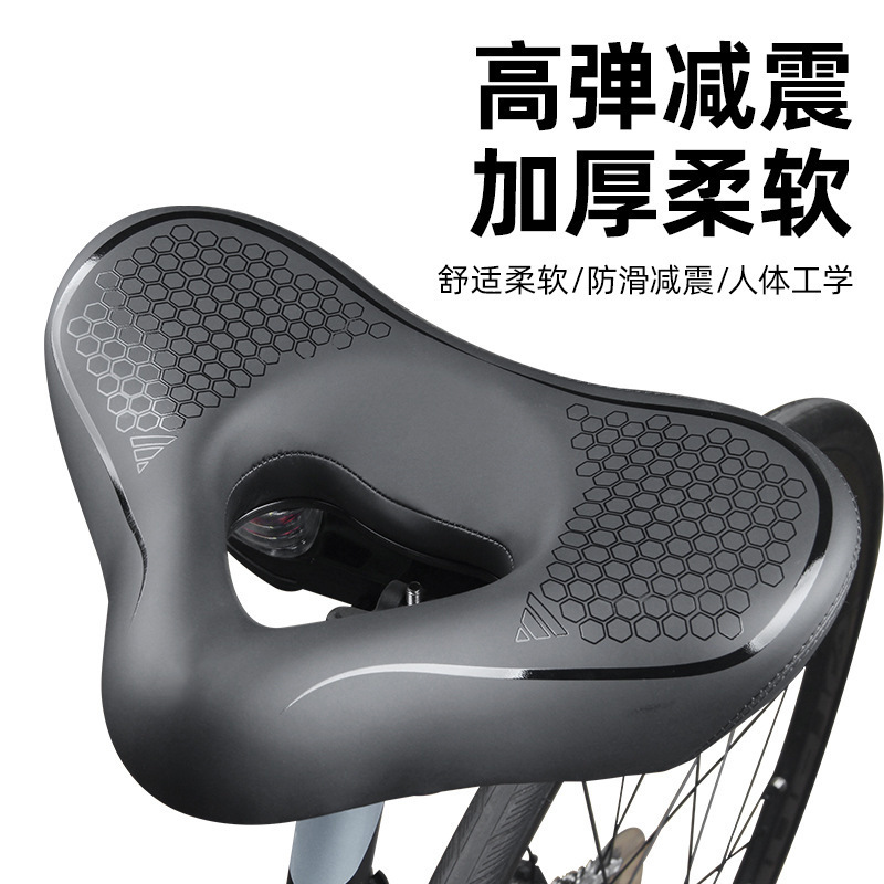 Bicycle Seat Cushion to Prevent Butt Pain, Ultra-Soft Riding Seat Cushion for Mountain and Road Bikes, Saddle Cover Accessories Collection Bicycle Seat Cushion to Prevent Butt Pain, Ultra-Soft Riding Seat Cushion for Mountain and Road Bikes, Saddle Cover Accessories Collection