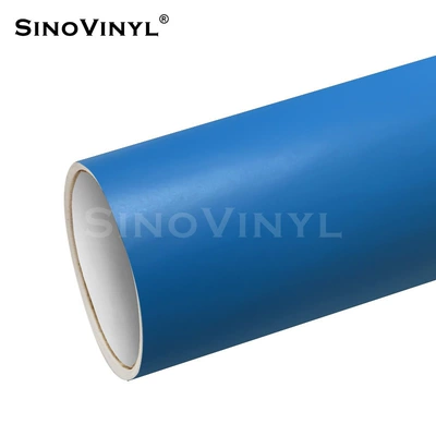 Air guide dumb surface car Automotive Film - 152-28m-matte-medium-blue