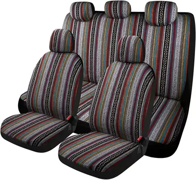 Foreign Trade Popular Ethnic Cloth Seat cushion, seat cover - gray-9-piece-set