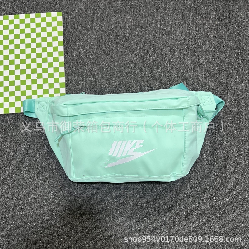 Wang Yibo の同じスタイルのクロスボディバッグ新しいシングルショルダー多用途学生スポーツトラベルバッグ大容量男性と女性のウエストバッグチェストバッグ|undefined