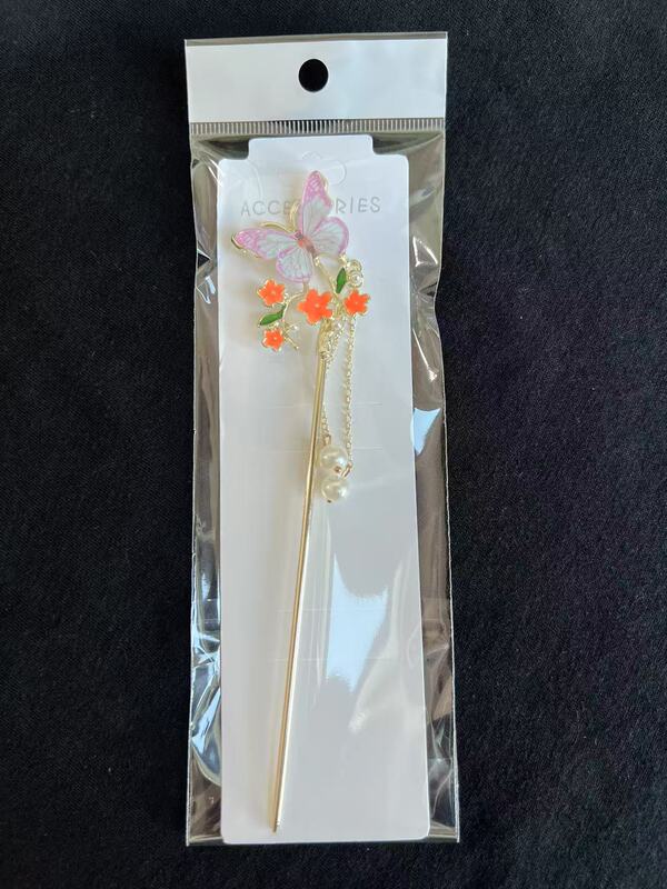 清冷感合金流苏发簪女高级感簪子复古气质发钗新中式古风汉服发饰|undefined