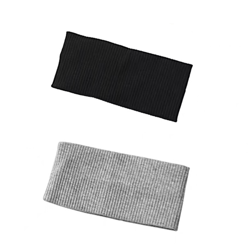 Bandas de punto de borde ancho de cristal para hombres y mujeres a menudo usan 2025 nuevo pañuelo deportivo sudor absorbible bandeja de cabello otoño invierno tocado al por mayor