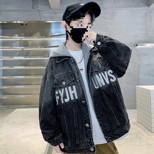 Children's Clothing Boys' Spring Jacket Spring and Autumn 2025 New Denim for Older Boys Spring Clothes Cool and Trendy