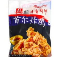 台港首尔炸鸡韩式炸鸡半成品油炸冷冻无骨鸡胸肉外卖商用原味1kg