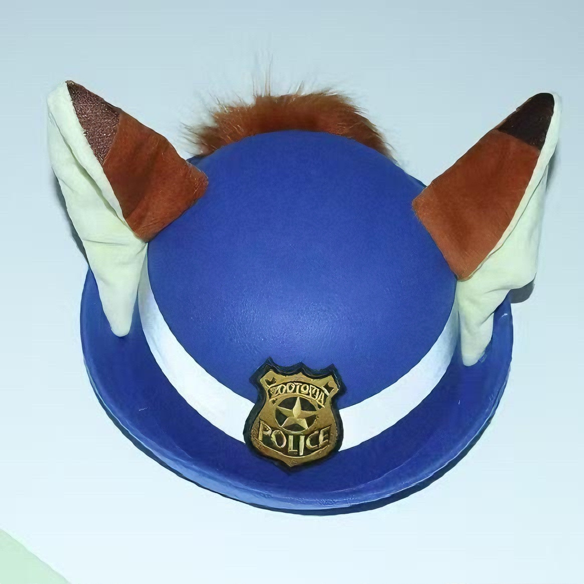 Sombrero de oficial de policía de conejo Nick - (modelo infantil de 54cm)