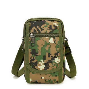 Multifunctional Shoulder Bag, Small Waist Bag for Outdoor Sports Mobile Phone, Tactical Cross-Body Waist Bag, Can Be Worn Diagonally or Not