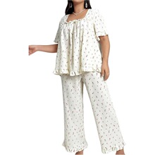 U 99043 Stretch Cotton Pajamas with Padded Top ������˯��