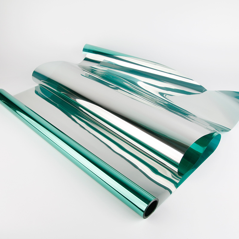 그린 실버 [색상 상자] 거울 단일 투명