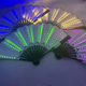 Factory Direct Sales Dance Fitness Luminous Fan Led Fan Bounce Fan Bar Ktv Atmosphere Foldableing Fan 10inch