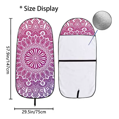 Geometric Seat Towel Cover Front Seat Protector Suitable for Gym and Exercise, All-Season Universal Car Use (Universal seat cover) - qctj636-75x150