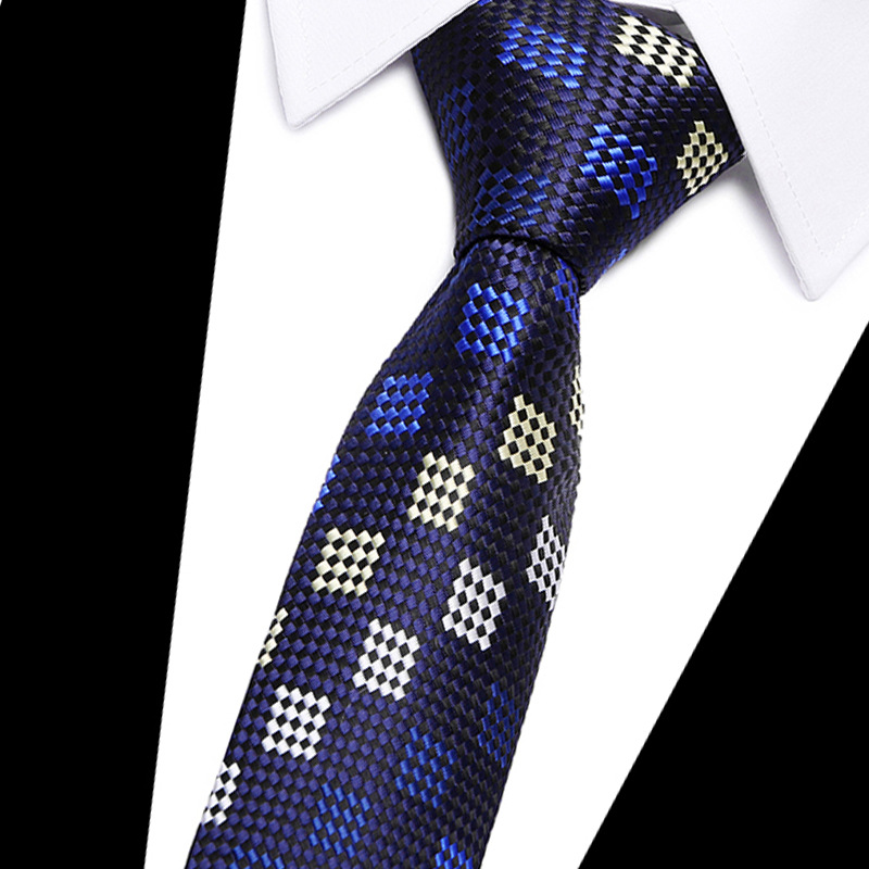 Polyester Silk 8cm Business Men's Formal Wedding Studio Tie_voghion.com