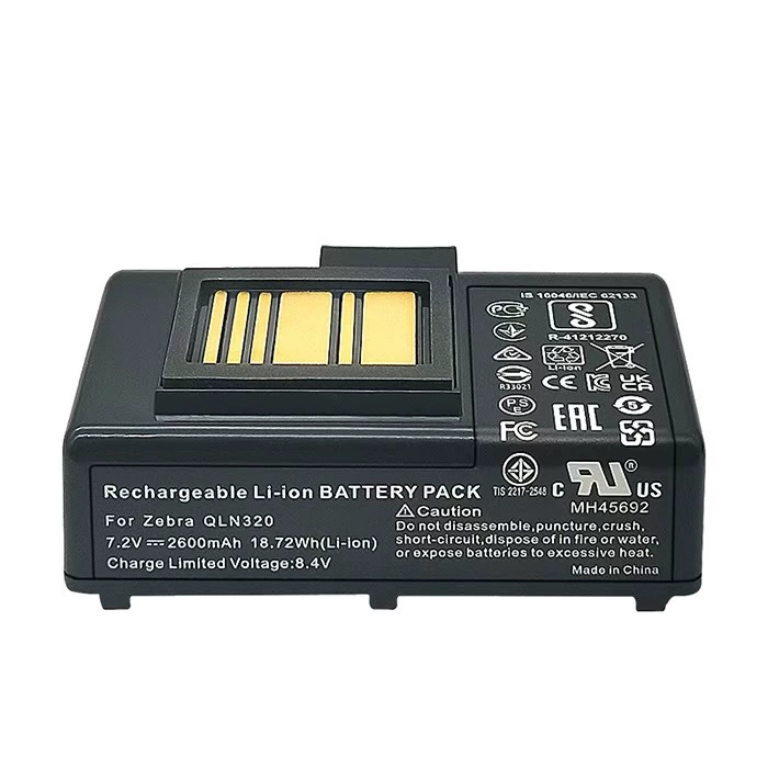 Для ZEBRAZebra QLN220 QLN320 ZQ500 ZQ510 ZQ520 батареи принтера