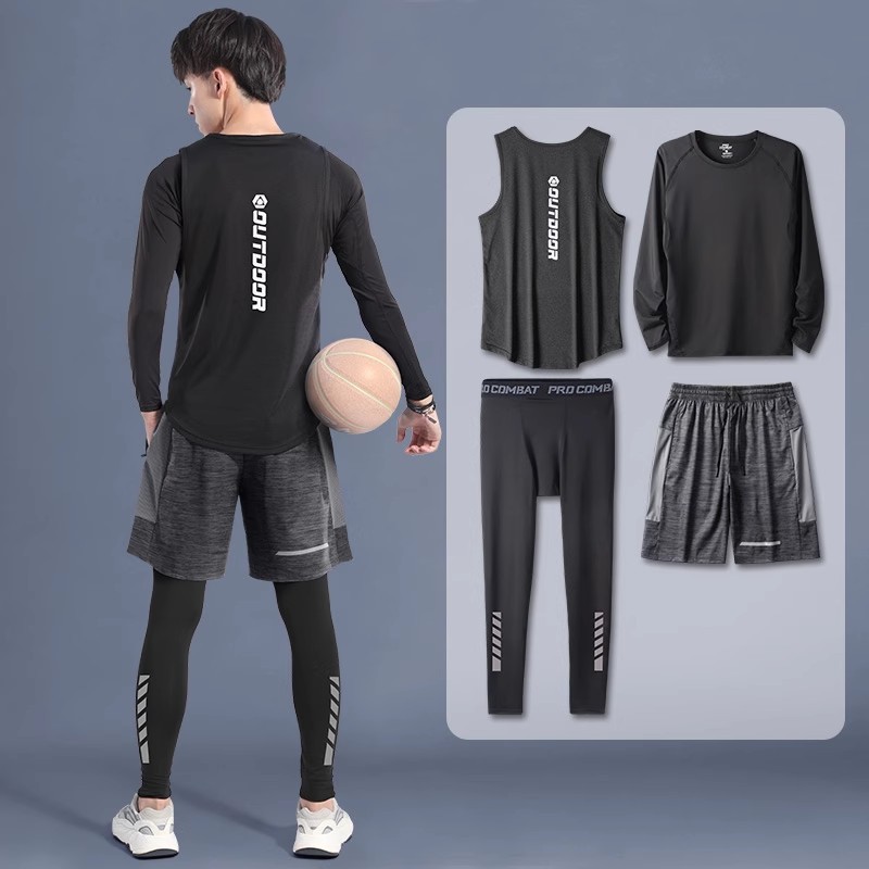 Negro - Set de cuatro piezas