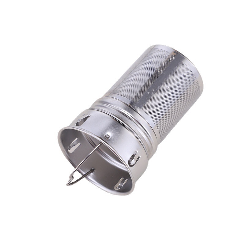 Comercio exterior portátil de copas de vidrio, copas de bambú de alto silicio de silicio, separación de té, copas de vidrio de aislamiento de doble capa