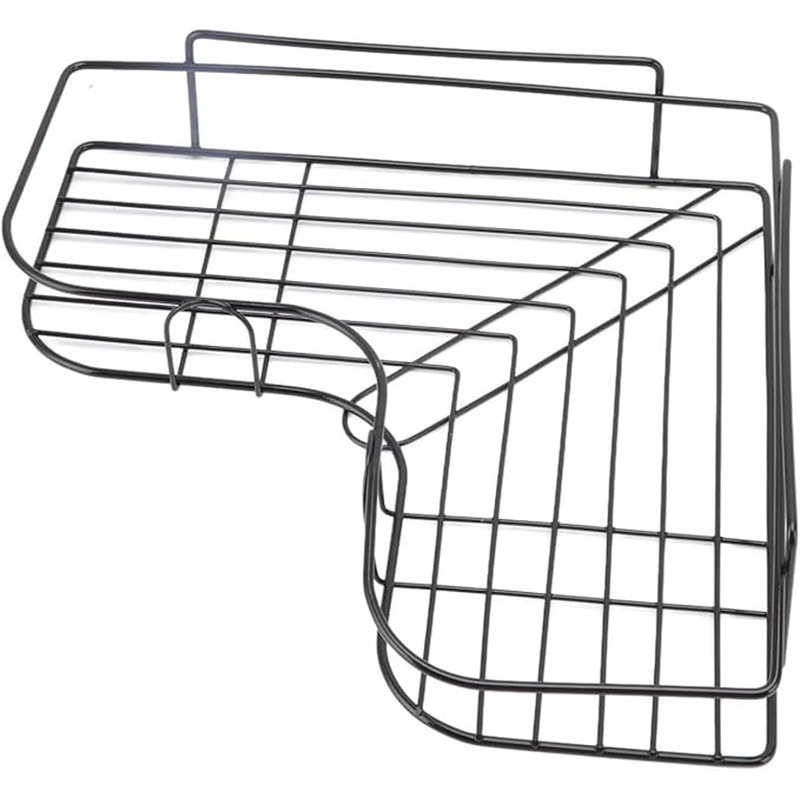 Baño triangular sin perforación inodoro de esquina colgante de pared tipo lavado de manos baño de almacenamiento a prueba de humedad