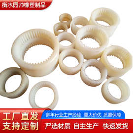 加工定制尼龙制品 耐磨尼龙衬套 减震缓冲尼龙垫块 尼龙加工件