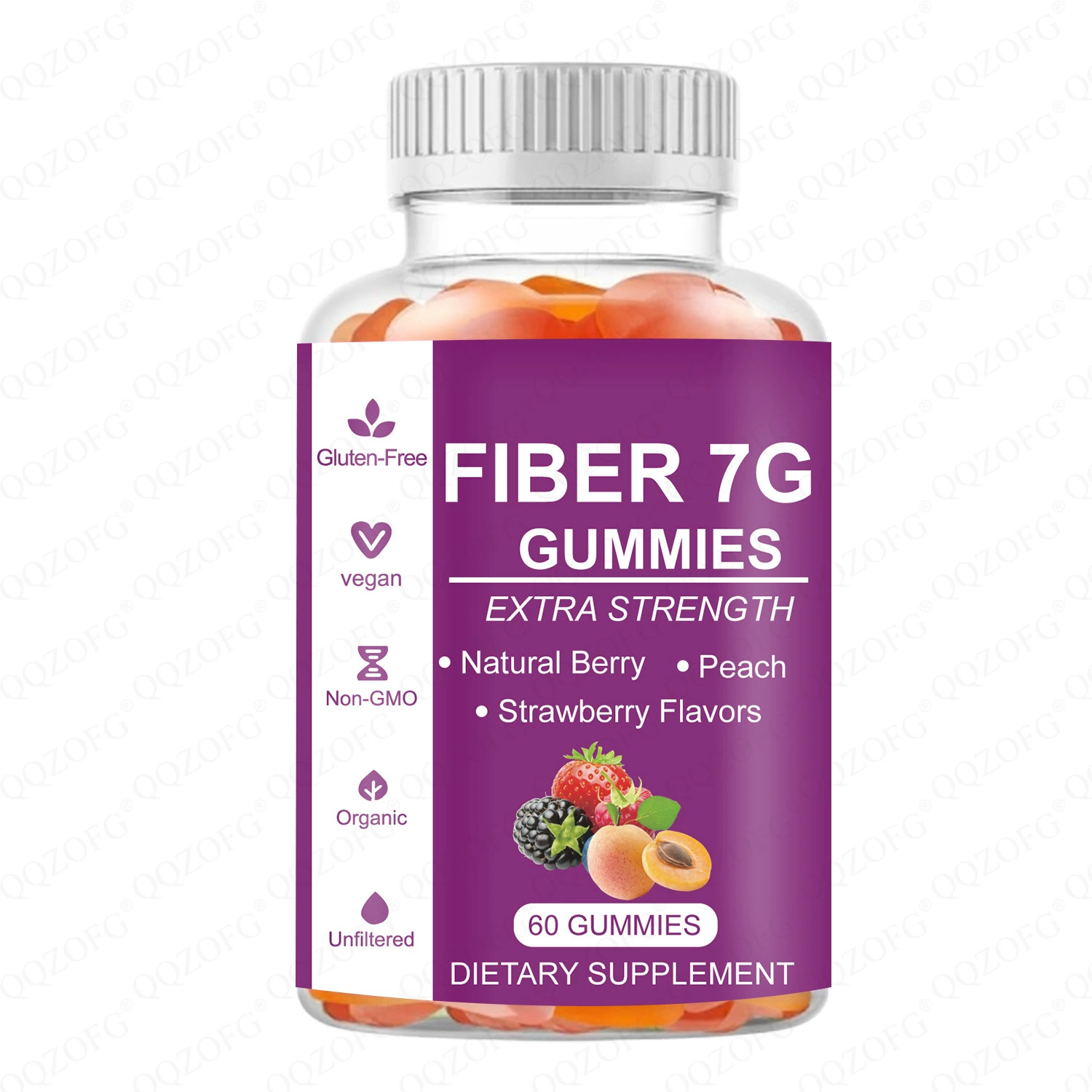 Поставка для внешней торговли Amazon независимая станция трансграничные продажи FIBERGUMMIES оптовый источник гумми фабрика