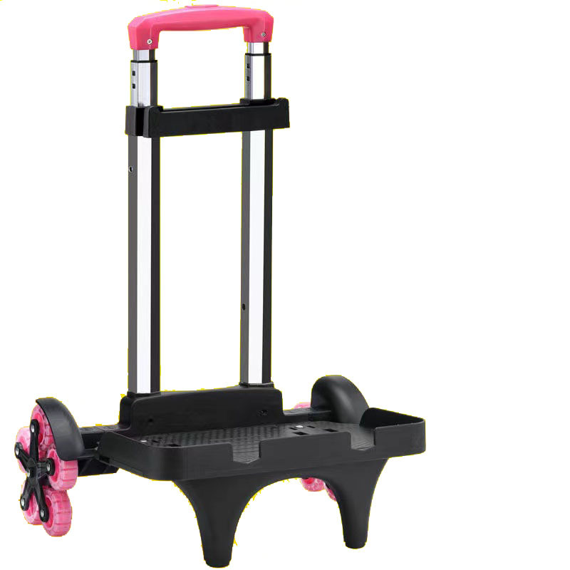 Export Trolley Mochila mochila con luz en la parte posterior para estudiantes de primaria de grado 1-6 nueva mochila de nailon de gran capacidad para subir escaleras