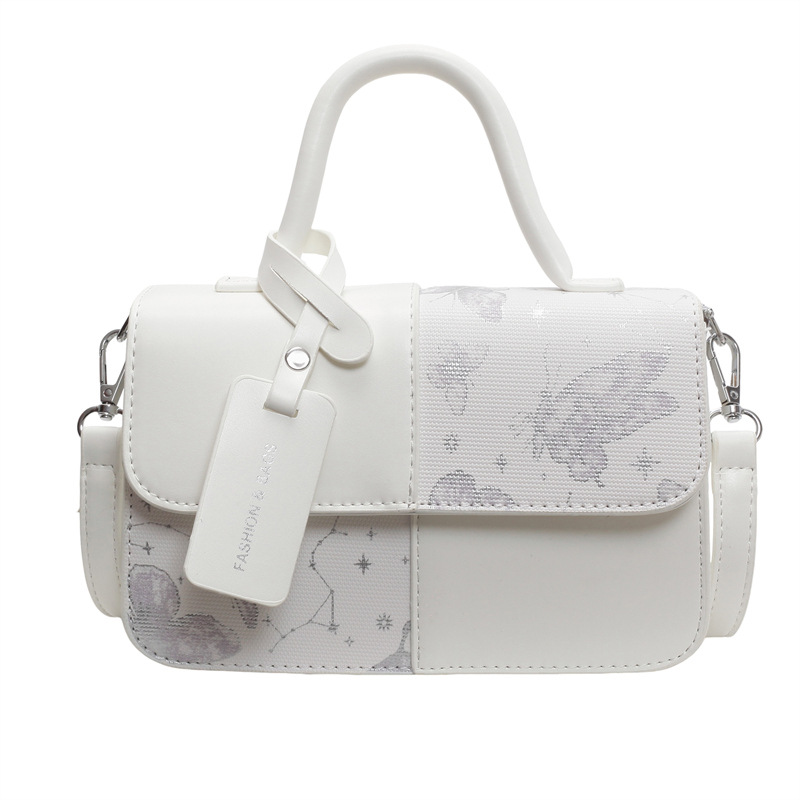 Bolso popular de este año 2025, otoño nuevo pequeño fresco mariposa bolso de hombro de mujer, bolso de empalme de moda