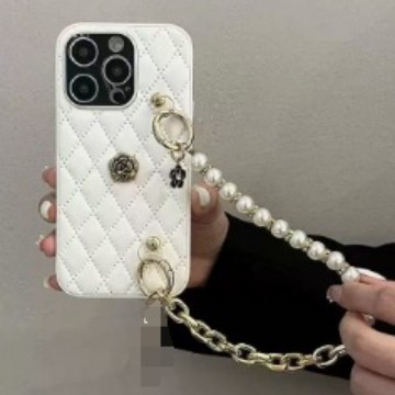 Simple y elegante patrón de rombos para iphone16ProMax perla diagonal 14 Apple 15 funda para teléfono móvil 13 mujer 16