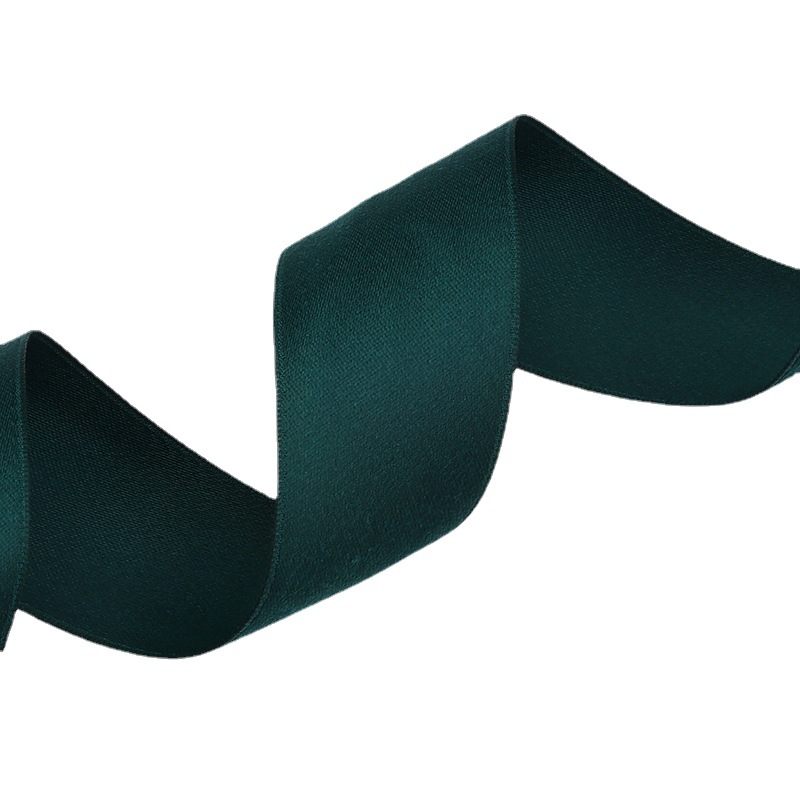 Cinta de algodón de poliéster de doble cara de alta densidad DIY cinta de arco al por mayor caja de regalo de frutas bolsa de accesorios decorativos