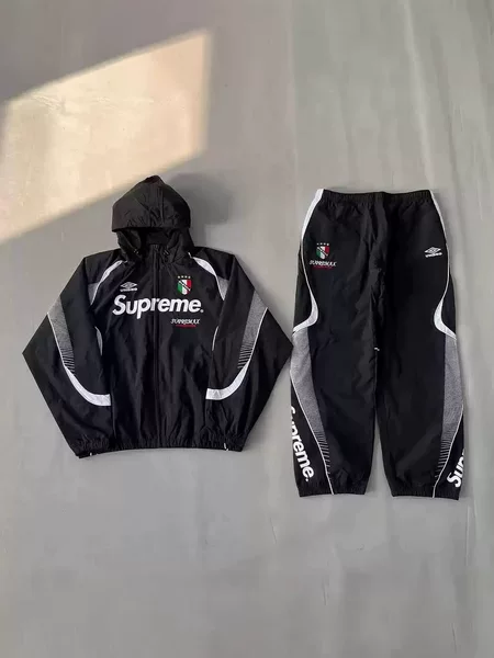Cross-Border Sup Tracksuit Trendy Sports Clothing Set Jacket+Pants Windbreaker Sweatshirt Outerwear