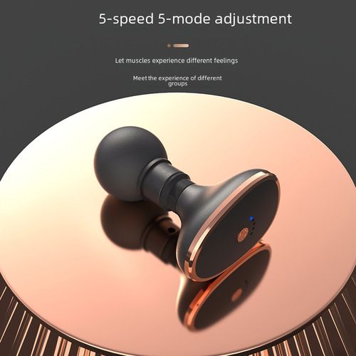 Mini Massage Gun Pocket Fascia Gun Muscle Cervical Lumbar Massage Gadget Relaxing Electric Fitness Shoulder Neck Massager