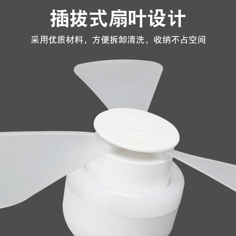 E27螺口风扇灯小吊扇宿舍寝室小夜灯家用小型电风扇插电跨境新款|undefined