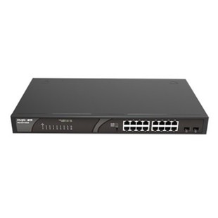 Ruijie 16 Gigabit Access Gigabit Optical Port Ubiple Non-Network Management Switch RG-ES118GS