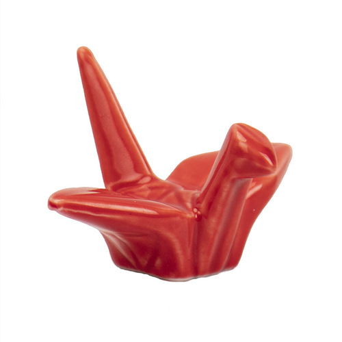Wholesale Japanese photo ceramic pen holder, brush holder, cute cartoon chopstick holder, pen holder, creative paper crane pen holder