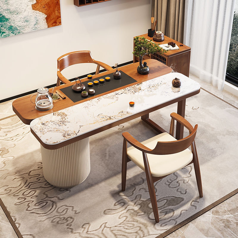 1.0m 티 테이블+히로시마 의자*2