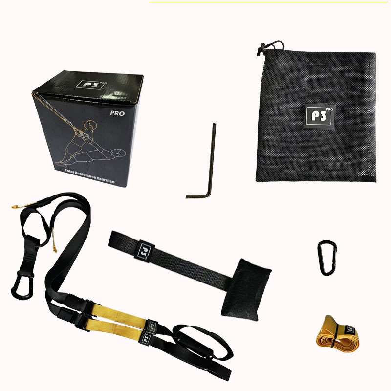 Traje de cinturón de entrenamiento de suspensión de P3-Trx Cinturón de tracción de entrenamiento de suspensión Equipo de fitness de yoga Cinturón de resistencia de suspensión