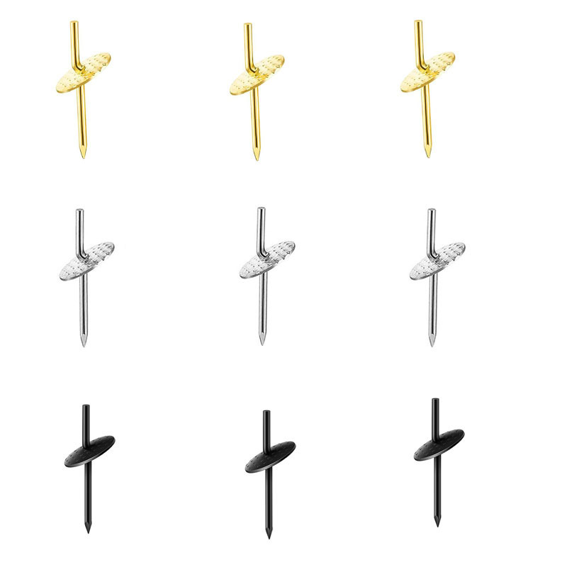 Photo Frame Flower Sheet Nail Hook for Drywall Picture Hanging Nail Iron Alloy Photo Frame Hook Kit