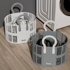 折りたたみ式ポータブル汚れた衣類バスケット家庭用バスルーム壁掛け汚れた衣類バスケット収納バスケット排水洗濯バスケット衣類
