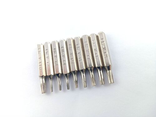 Precision screwdriver bit H4×28mm five-star triangle Y-shaped cross plum blossom 4mm manual bit sleeve