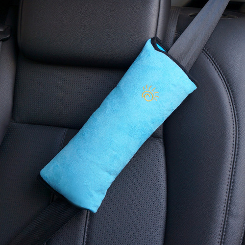 Children's Car Safety Belt Faux Fur Baby Sleeping Pillow, Wholesale Car Infant Safety Belt Shoulder Cover