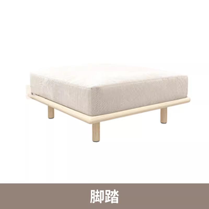 Pies de madera de cera blanca