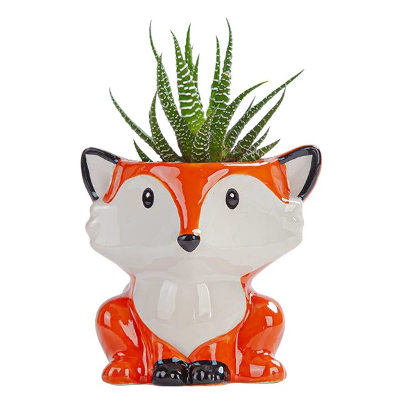 Внешняя торговля керамический мультяшный цветочный горшок трансграничный Горячий продавать Простой милый мультяшный мясистый цветочный горшок творческий домашний Садоводство Горшечное растение