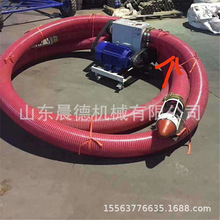 蛟龙式电动吸粮机 12米中驱抽粮机牛津软管输送机
