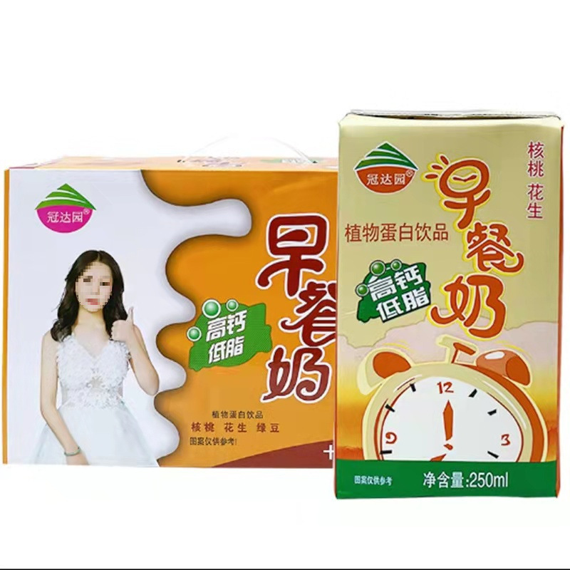 くるみピーナッツ朝食ミルク植物性プロテインミルクドリンク 250ml×24箱フルボックス学生ミルク朝食ミルク送料無料|undefined