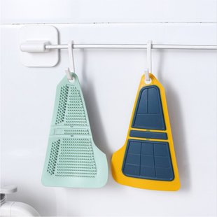 Three-color kitchen silicone scraper oil cleaning scraper scraping pot dishes stain cleaning tool silicone scraper spot