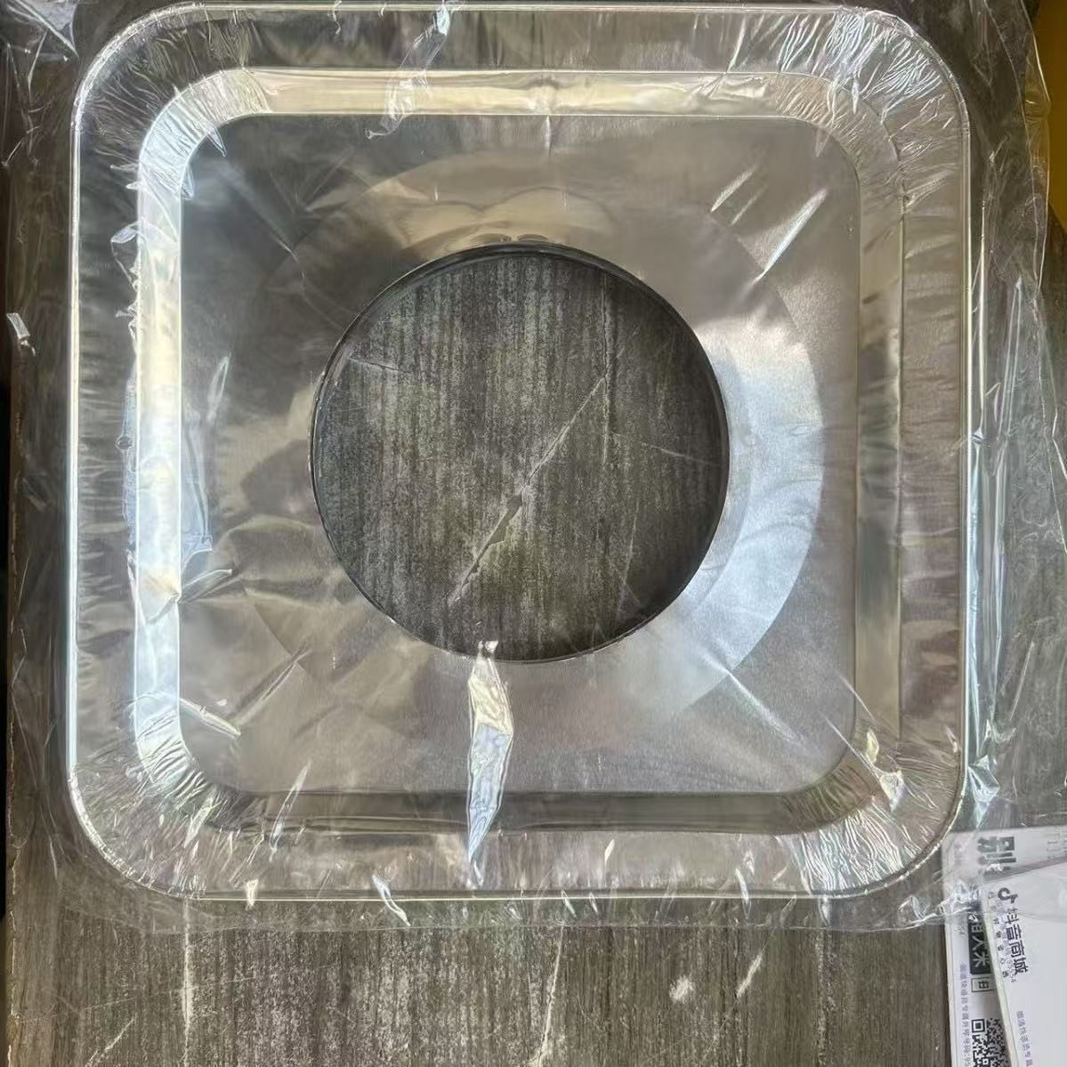 pegatinas de cocina a prueba de aceite pegatinas de cocina de gas almohadilla protectora cocina redonda cubierta de cocina anillo de papel de estaño papel de aluminio horno de aluminio