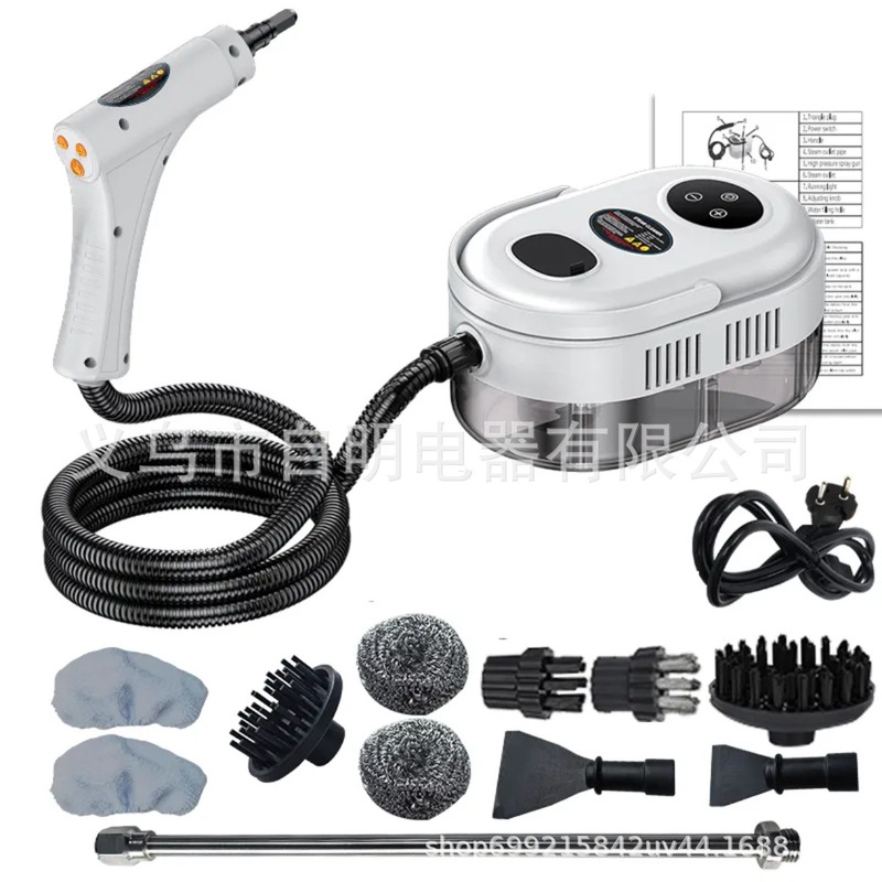 Cross-Border Handheld Switch Steam Cleaner High Temperature and High Pressure Household Bathroom Kitchen Air Conditioning Steam Cleaning Machine Foreign Trade Cross-Border Handheld Switch Steam Cleaner High Temperature and High Pressure Household Bathroom Kitchen Air Conditioning Steam Cleaning Machine Foreign Trade