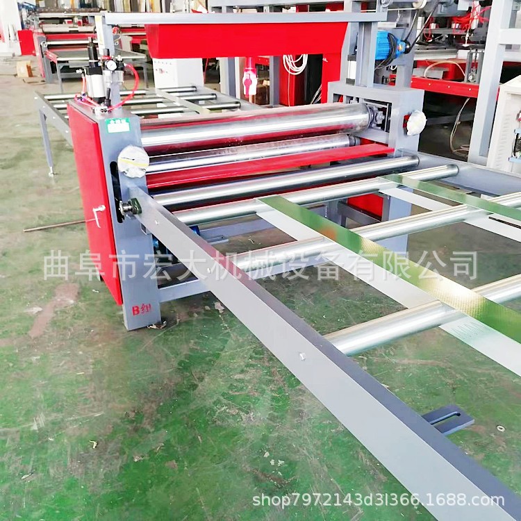 UV胶水性白乳胶滚涂式上胶机 2mm以上平面板材可涂 单面涂胶机